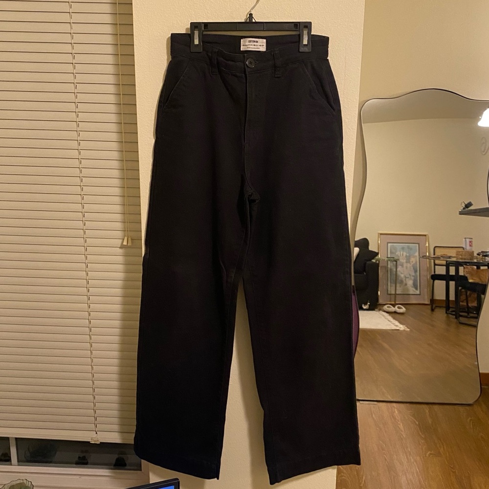 Cotton On - Black wide leg pants